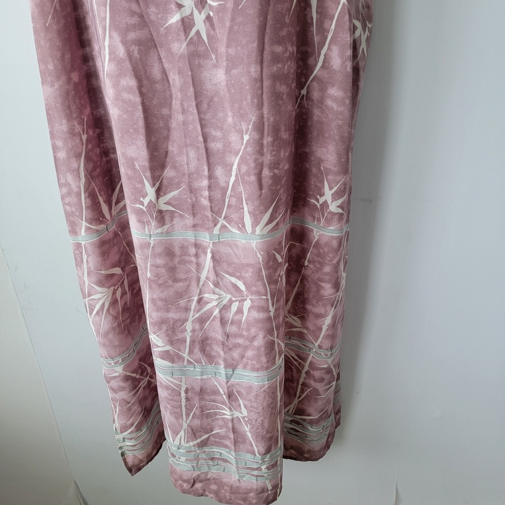 Joanna women's maxi sleeveless dress sz 3X floral tie in back Boho Chic Soft - Picture 4 of 8
